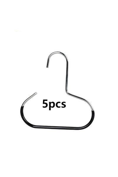 Choice 5pc Black 5pcsVersatile Manganese Steel Round Hook - Perfect for Hats,...