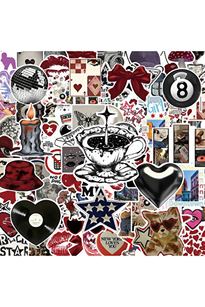 Choice ملصقات جرافيتي متعددة الألوان من 100 قطعة، لفتيات وسط المدينة، بتصميم ...