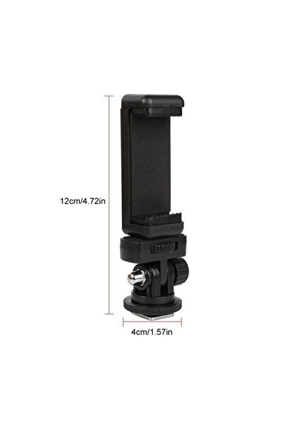 Choice حامل هاتف أسود للكاميرا، حامل هاتف محمول، حامل شاشة، محول حامل ثلاثي م...