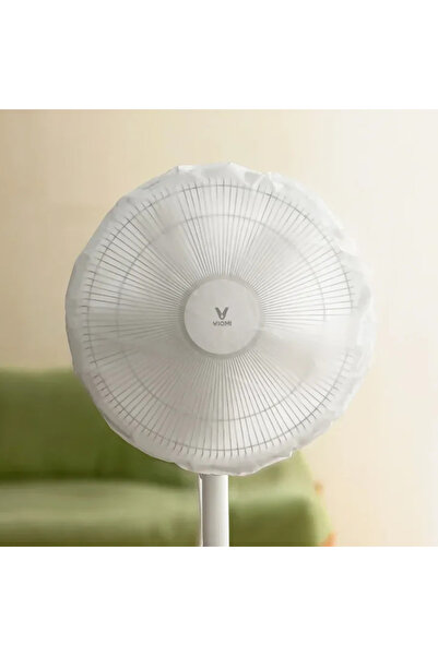 Choice1 WHITE 1/2pcs Electric Fan Dust Bag Waterproof Dustproof Round Fan Cov...