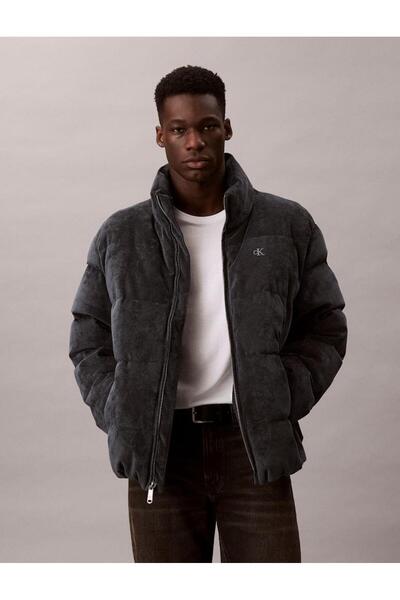 Calvin Klein LS CORDUROY MID WT PUFFER JACKET