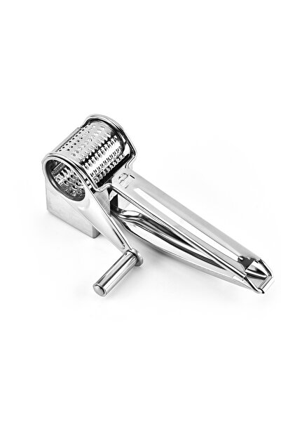 Choice مبشرة جبن يدوية دوارة من الفولاذ المقاوم للصدأ مع شفرات متعددة الوظائف