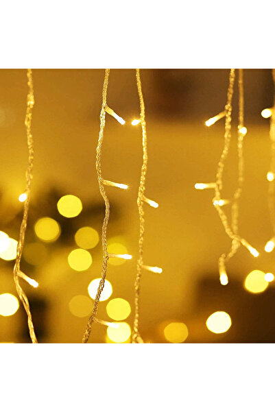 Choice قابس طاقة الاتحاد الأوروبي 220 فولت أبيض دافئ 5 أمتار ستارة أضواء جليدية LED 110 فولت 220 فولت إكليل عيد الميلاد المتدلي