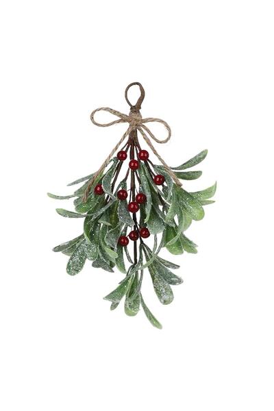 Choice ب قلادة عيد الميلاد من نبات الهدال الاصطناعي لفصل الشتاء ديكور منزلي ل...