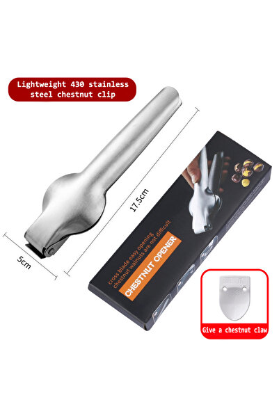 Choice 403 Stainless Steel Manual Chestnut Clip Stainless Steel Shell Opener ...