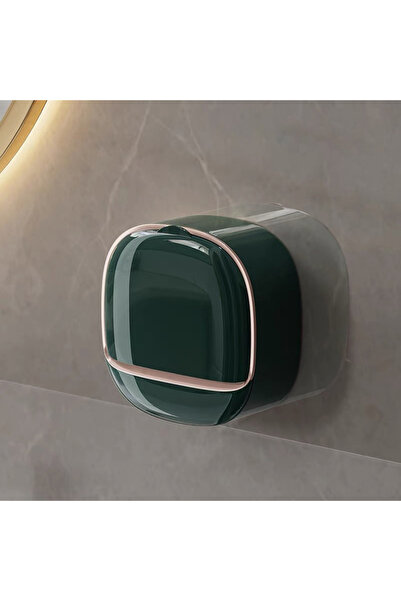 Choice طبق صابون أسود مقاوم للماء، حامل صابون استحمام مانع للانزلاق - تخزين ح...