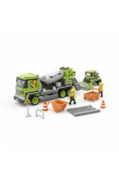 TUFY TOYS BETON MİKSERİ VE İNŞAAT SETİ