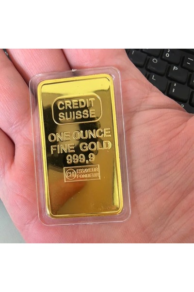 Choice نموذج صغير 5x3 سم 1:1 نسخة أصلية من سبيكة الذهب السويسرية 1 كيلوجرام / 1000 جرام / 1 كجم سبيكة مطلية بالذهب عيار 24 سبائك ذهبية