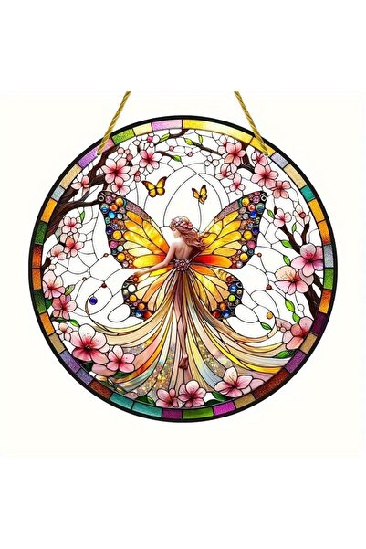 Choice Acrylic-15x15cm 9 Enchanting Elf Fairy Acrylic Sun Catcher Window Door...