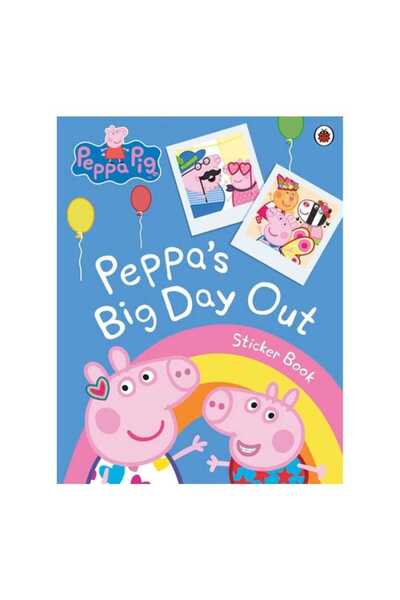 Generic Brand Ladybird Peppa Pig - Peppas Big Day Out Sticker Book