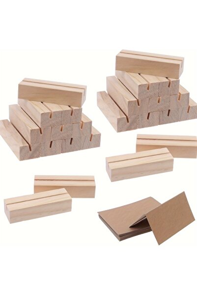 Choice 10pcs Wooden Clip 10/20 pcs Wooden Card Holder Wooden Photo Card Holde...