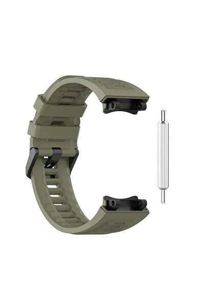 Choice سوار ساعة Amazfit T-Rex 2 أخضر، سوار سيليكون قابل للتعديل لساعة T-Rex ...