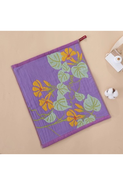 Choice منشفة يد كبيرة مقاس 34×40 سم MJ01-4-4034، منشفة مطبخ من 4 طبقات من الق...