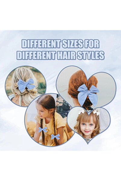 OMS Fundițe de păr confecționate din bumbac și in