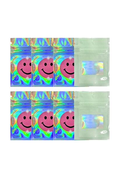 Choice 100 قطعة من النمط 1 5 × 7 سم أكياس تغليف بلاستيكية مسطحة صغيرة وحقيبة ...