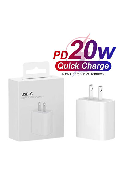 Choice شاحن سريع USB-C PD 20 واط بمقبس أمريكي لهاتف iPhone 16 15 14 Plus 13 1...