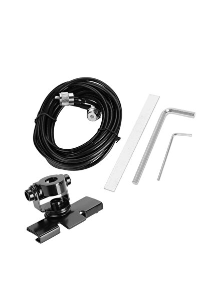 Choice حامل هوائي السيارة الأسود، قاعدة تثبيت قوية ومدمجة لهوائي راديو السيار...