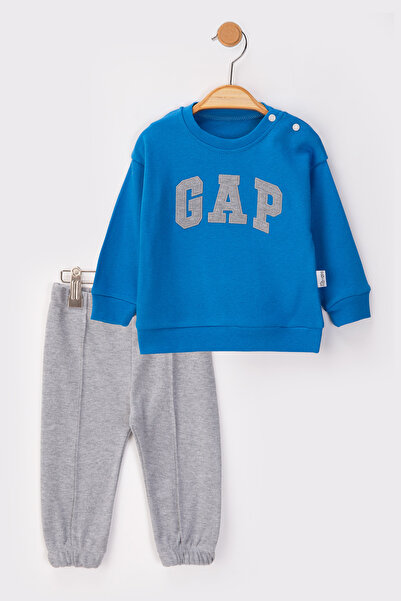 baby flamindo طقم بيجامة موسمية للأطفال مصنوعة من القطن الممشط مع تفاصيل مطرزة