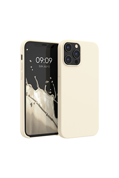 KWmobile Carcasă pentru Apple iPhone 12 Pro Max, silicon, bej, 52644.204