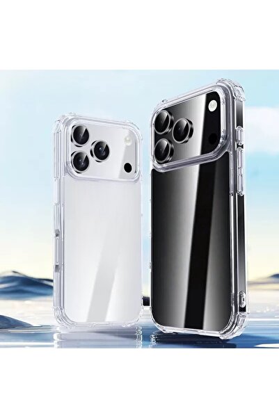 Choice جراب هاتف شفاف مقاوم للصدمات من مادة TPU بدون اصفرار لهاتف iPhone 17 P...