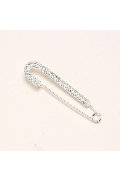 Choice أبيض - 4 قطع 4 قطع بروش ماسي كامل بتصميم جديد أنثوي أنيق معطف بدلة دبو...