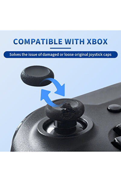 Choice1 for Xbox 2PCS Joystick Replacement Caps for Xbox Series X S Controller Thumbstick Grip Cover Caps Re