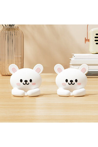 Choice Rabbit Style WORTHBUY 2/3pcs Cute Capybara Cable Managers Self-Adhesive Mobile Phone Data Cable Wind