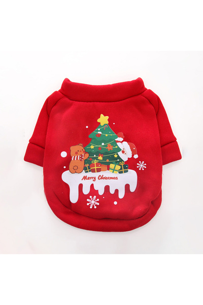 Choice S Red - شجرة عيد الميلاد ملابس جديدة للخريف والشتاء، مقاومة للدفء والب...