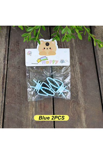 Choice1 Blue 2PCS 2/4pcs Set Pet Bird Food Holders Parrot Fruit Vegetables Cl...