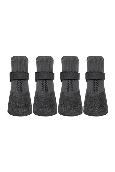 Choice مستلزمات الحيوانات الأليفة باللون الأسود، أحذية الكلاب، حماية مخالب ال...