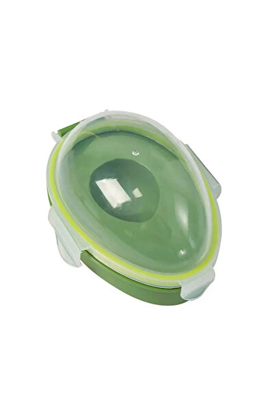 Choice وعاء تخزين الأفوكادو بغطاء شفاف أخضر اللون لحفظ الطعام في المطبخ وحفظ ...