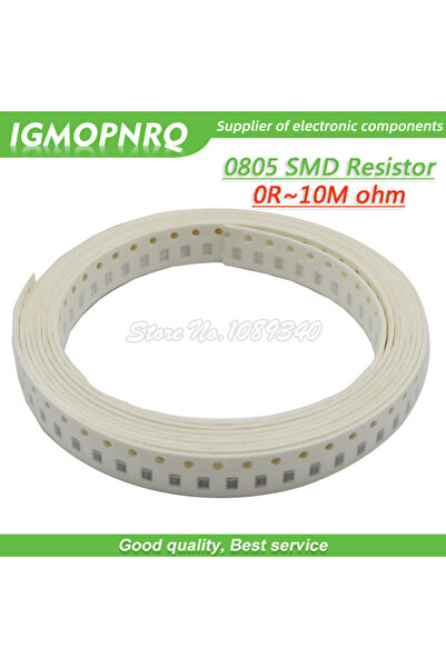 Choice47 300 قطعة من مقاومات SMD 0805، تتراوح قيمتها بين 0 أوم و10 ميجا أوم، ...
