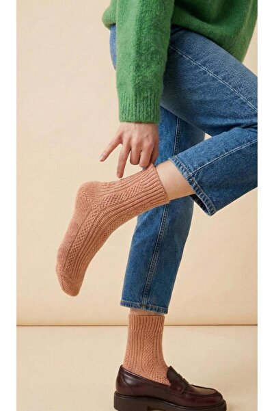 LAGRANZE Women's Wool Jacquard Socks