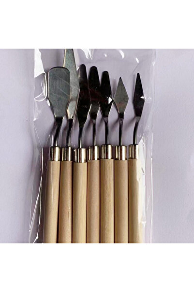 Choice Wooden handle 1set Stainless Steel Buttercream Spatula Cake Creamer Pa...