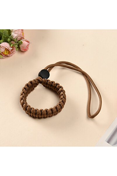 Choice مقود كلب بني قابل للتعديل بدون استخدام اليدين، سوار من النايلون الخارج...