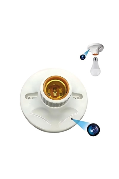 Ultimate happiness كاميرا على شكل لمبة E27 بدقة 5 ميجابكسل، ودقة 1080 بكسل عالية الدقة، ورؤية ليلية، وكشف الحركة، وإمدادات طاقة على مدار الساعة طوال أيام الأسبوع