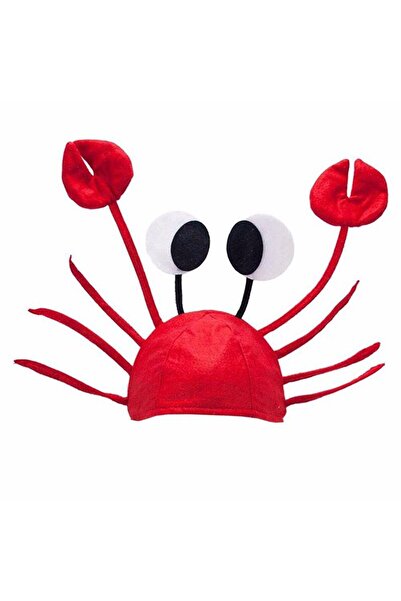 Choice red 1Pc Cute Red Festival Costume Christmas Red Lobster Hat Funny Lovely Crab Hat Adult Children Par