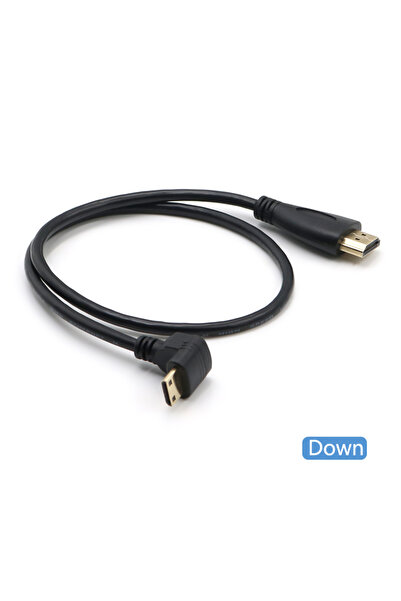 BSN كابل تحويل من Mini HD إلى HD بطول 0.5 متر، مطلي بالذهب، بجودة 1080 بكسل، ...