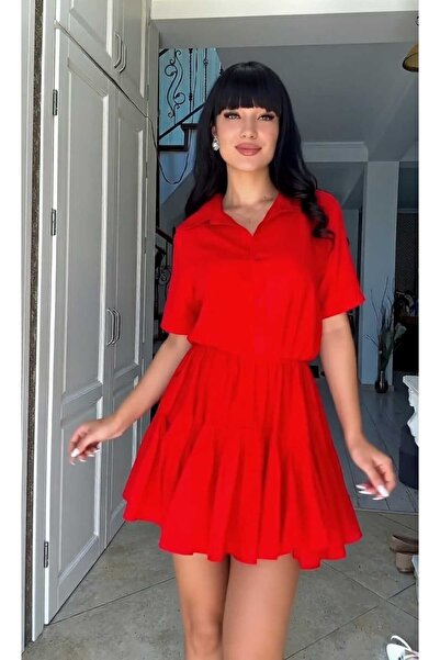 Andress Boutique Tasha mini dress, Red