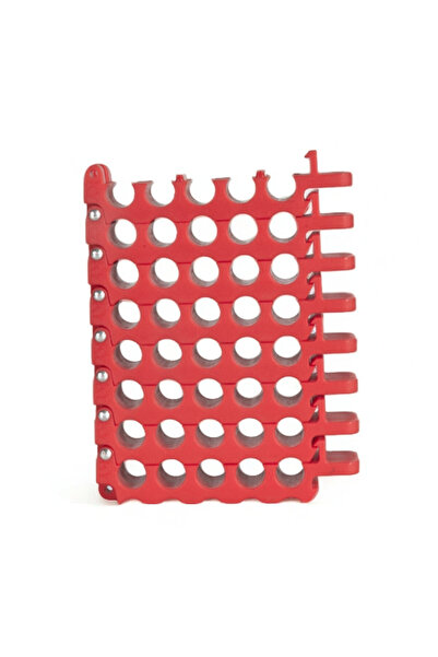 Choice مشط كابلات الشبكة Red 7 المقاوم للحريق من النايلون والبلاستيك، فئة الك...