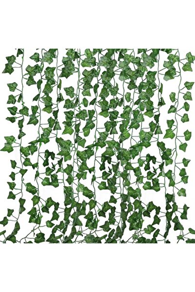 Choice 5 قطع من نباتات الكرمة الاصطناعية المتسلقة ذات الأوراق الخضراء، نباتات...