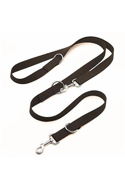 Choice 2.5X250cm Black Outdoor Dog Leashes Dog Chain Control Dog Lead Leash Adjustable Training Double Ende