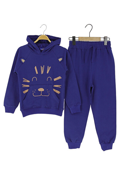 CRASSİ Set de trening pentru băieți cu imprimeu Iarna cu căptușeală din fleece