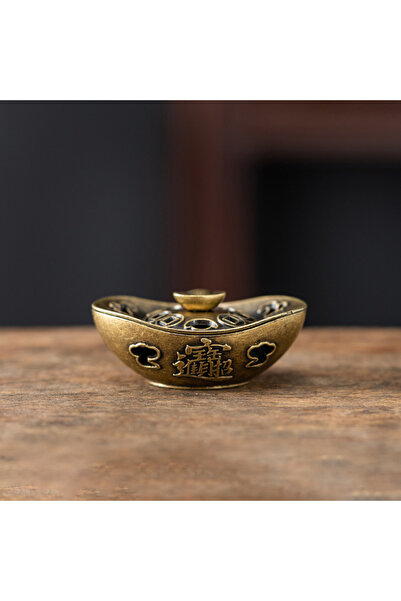 Choice ZS77-5-YB حامل عصا مبخرة من سبائك عتيقة بثلاثة أرجل ومبخرة صغيرة مجوفة...