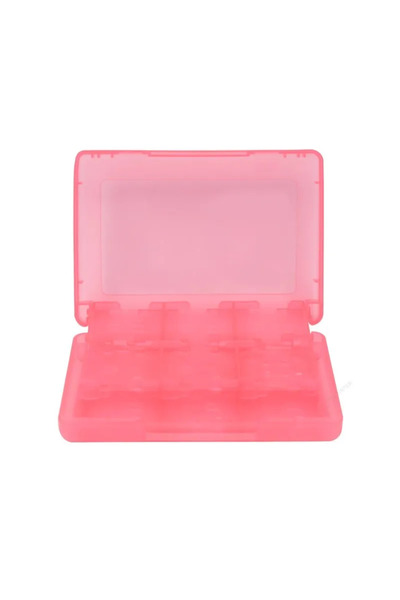 Choice حافظة بطاقات ألعاب وردية اللون، 28 قطعة، متوافقة مع أجهزة نينتندو نيو ...