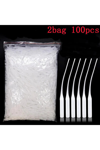 Choice كيسان من 100 قطعة من 50 إلى 500 قطعة من أطراف الغراء الدقيقة وزجاجة ال...