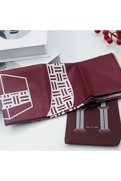 Choice 65CMx100CM red Portable Muslim Prayer Rug 65x100CM Waterproof Braided ...