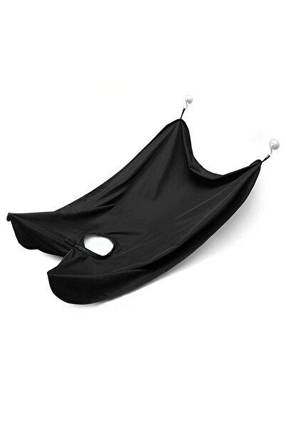 Choice - G563B مريلة حلاقة سوداء للرجال، مريلة لحية، مريلة للعناية بالوجه، مر...