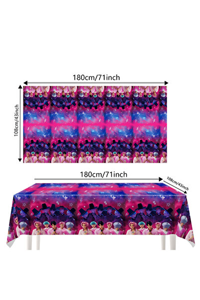 Choice other 10pcs 7inch plate Idol Saja Boys Birthday Party Decoration Table...