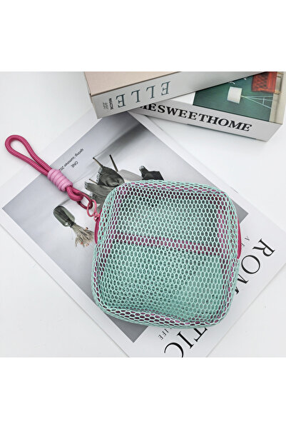 Choice حقيبة توفو خضراء زمردية صغيرة الحجم من زيرو محفظة كبيرة الحجم من القما...